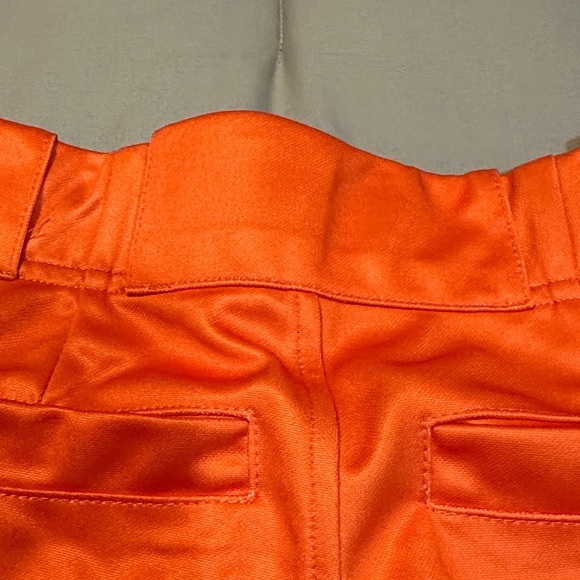 Never worn girls size 26 softball pants - orange - Picture 5 of 7